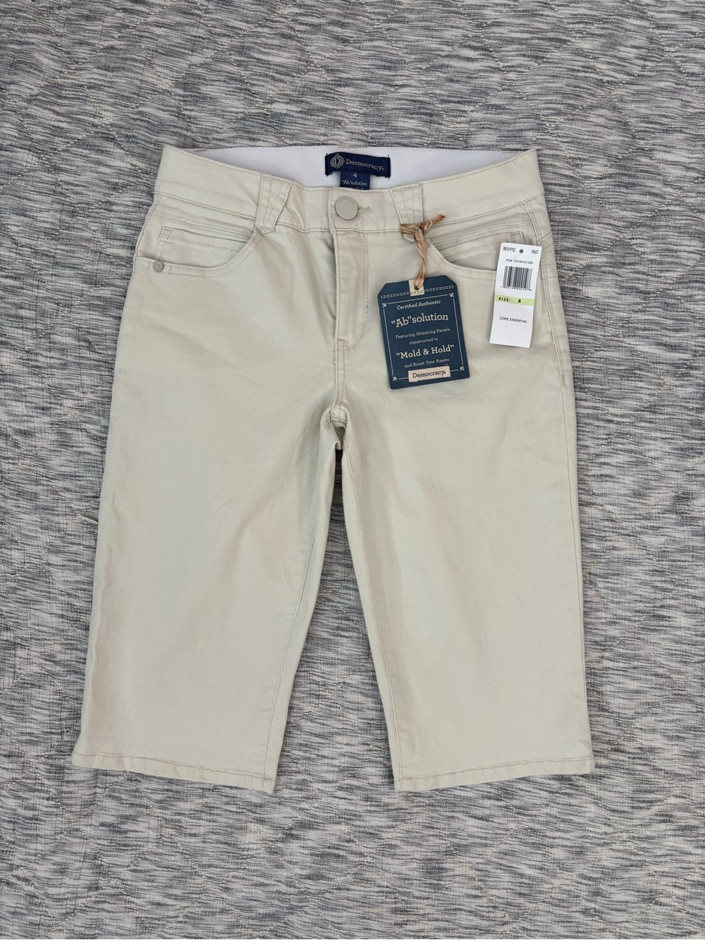 Democracy Ab Solution Bermuda Shorts Sz 4 NWT | Democracy Women Summer Shorts - - Picture 7 of 8